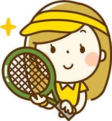 テニス女性