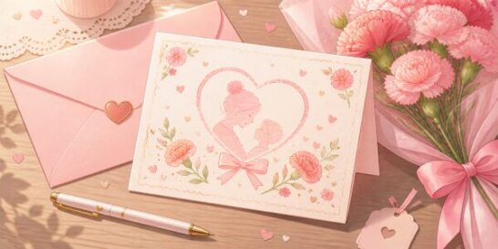 メッセージカードのイラスト