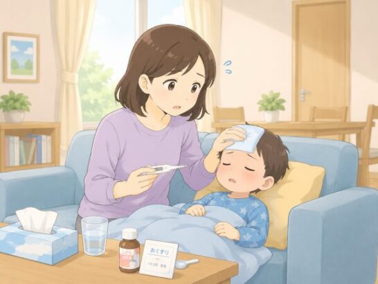 子供の急病のイメージ