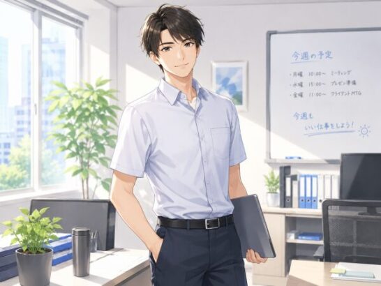 男性のクールビズイメージ